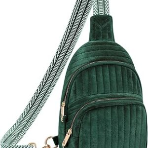 Gitus Anti-Theft Velvet Sling Bag for Women