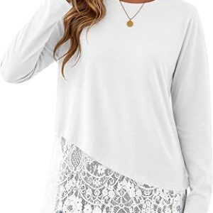 MAOECO Oversized Long Sleeve T Shirts