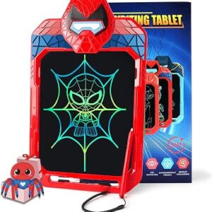 WINSDART LCD Writing Tablet for Kids 10In Spider Hero Doodle Board for Boys