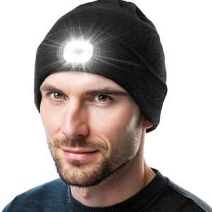LED Beanie Hats for Men