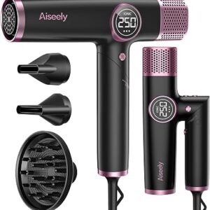AISEELY 1800W Dual Voltage Ionic Hair Dryer