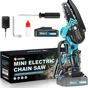 SAKER Mini Chainsaw Cordless