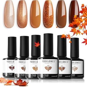 MODELONES Fall Gel Nail Polish Set