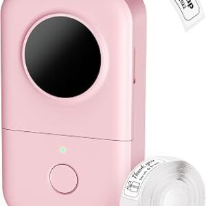 Phomemo Label Maker, Bluetooth Mini Portable Label Printer for Home School