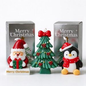 NELIANGIA 3PCS Scented Soy Wax Candle Set
