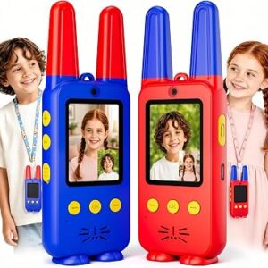 GLITSH Kids Video Walkie Talkies 2 Pack