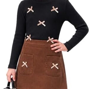 ZEKINORS Bow Skirt Sets