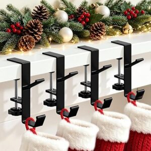 EKAREY 4 PCS Stocking Holders for Mantle