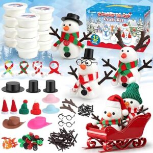 WOOKIDEL 12Pcs Snowman Kit