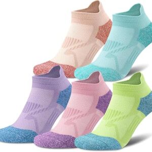 Womens Compression Ankle Socks 5-6 Pairs