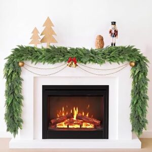 SMILFREE Christmas Garland 9FT