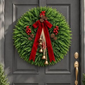 EZYEC 26″” Christmas Door Wreath