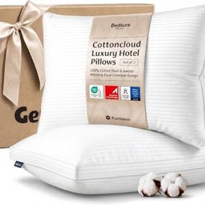 BEDSURE PureWoven Hotel Pillows