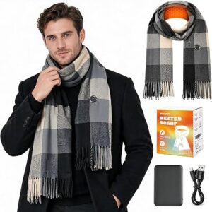 WOOMER Electric Plaid Scarf