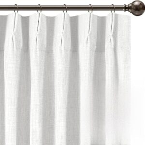 JOYDECO Pinch Pleated Curtains
