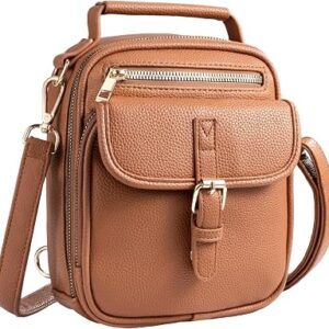 CRAWING Vegan Leather Crossbody Bag