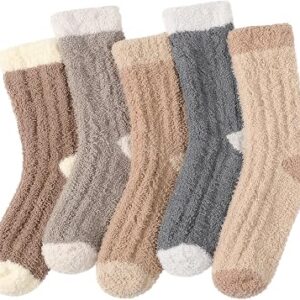 PREMILLOW Fuzzy Socks for Women