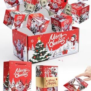 Christmas Gift Box 12 Pcs Pop Out Explosion Cash Gift Box