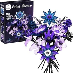 SOOLIO Dahlia Flower Bouquet Building Set