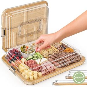 MAYELM Charcuterie Boards with Lid