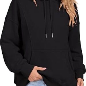 ANRABESS Oversized Longline Fashion Hoodies for Women