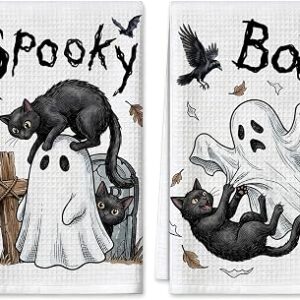 Halloween Kitchen Towels – Waffle Spooky Kitchen Decor