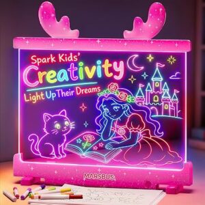 MARSBUS LED Drawing Board for Kids