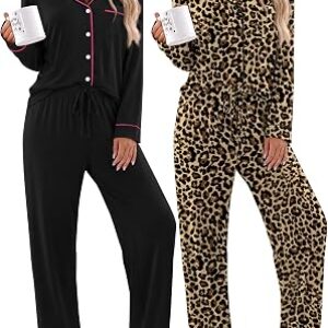 EKOUAER Two Piece Pajama Set