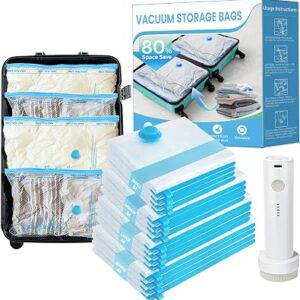ANBIUX 16 Pack Vacuum Storage Bags