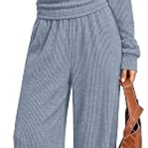 SAMPEEL Two Pieces Matching Sweater Set