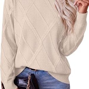 SIPAYA Mock Neck Fall Sweater