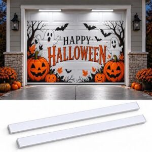 HILOYAL Garage Doors Led Lighting