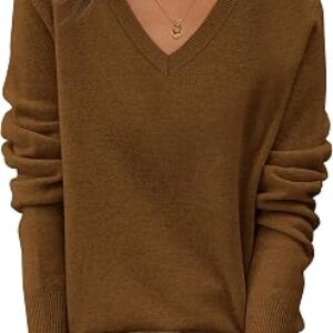 ANRABESS 100% Wool Long Sleeve Sweaters