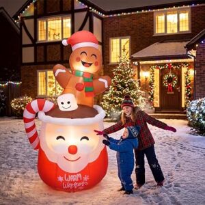 APTLITON 6ft Christmas Inflatables