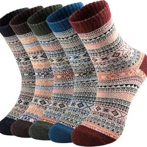 PLENEAL Wool Socks for Women