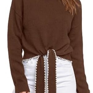 PRETTYGARDEN Casual Strappy Sweaters