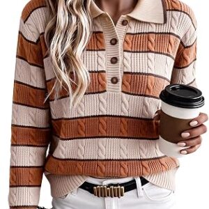 FISOEW Cable Knit Sweaters