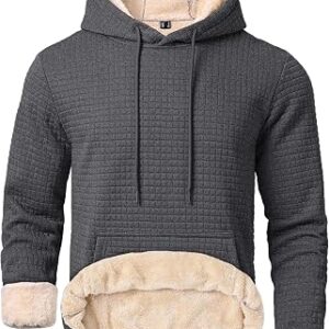STICKON Mens Fleece Hoodie
