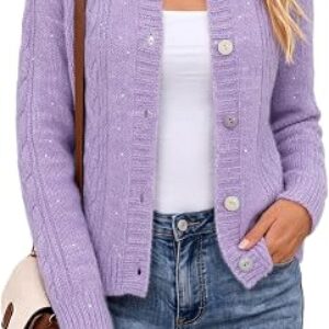 Avisky Womens Cardigan Sweaters