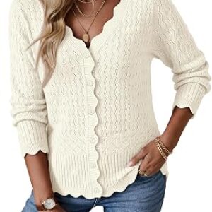 MEROKEETY Womens Cardigan Sweaters