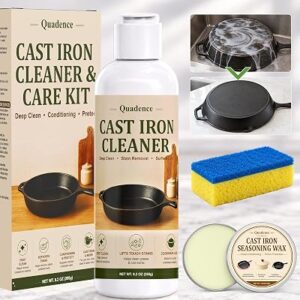 QUADENCE Cast Iron Cleaner & Care Kit
