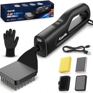 GAMLIK Electric Grill Brush with LED Light