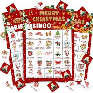 BLTGH Christmas Bingo Game for 24 Players