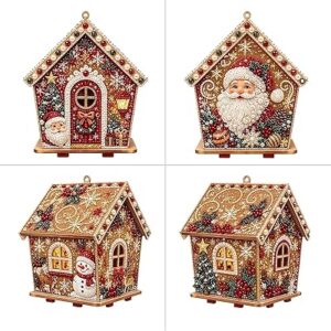 NELIANGIA 3D Christmas Diamond Painting Kits