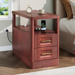 RECHHX End Table with Charging Station