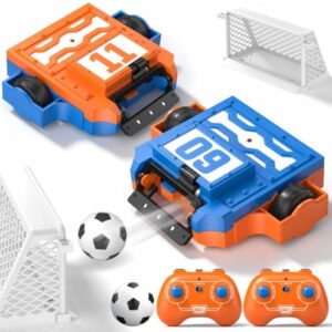 ACIKETO Remote Control Battle Robots RC Soccer Robot Game Set Toys for Kids