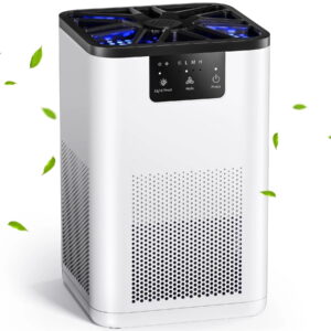 ALROCKET Air Purifier, with HEPA Filter for Home, Remove 99.9% Smoke Dust Allergies for 300 SQ.ft