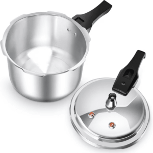 Aluminum Pressure Cooker, 7.5 QT Aluminum Pressure Cooker Cooking Various Foods For Gas Stove Induction Cooker