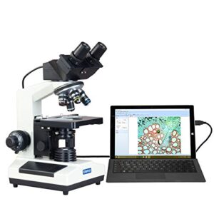 AmScope OMAX MD827S30 3MP Digital Integrated Microscope, Halogen