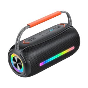 aowoka Bluetooth Speaker Portable Wireless Bluetooth Speakers with 40W HD Stereo Sound, BT 5.4 TWS Pairing, IPX7 Waterproof, 30H Battery Life with Led Light for Outdoor/Party/Sport/Travel/Gifts